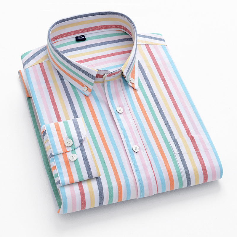 5XL Oxford 100 % Cotton Long S - огляд і ціна Oxford Cotton Casual Shirt Business