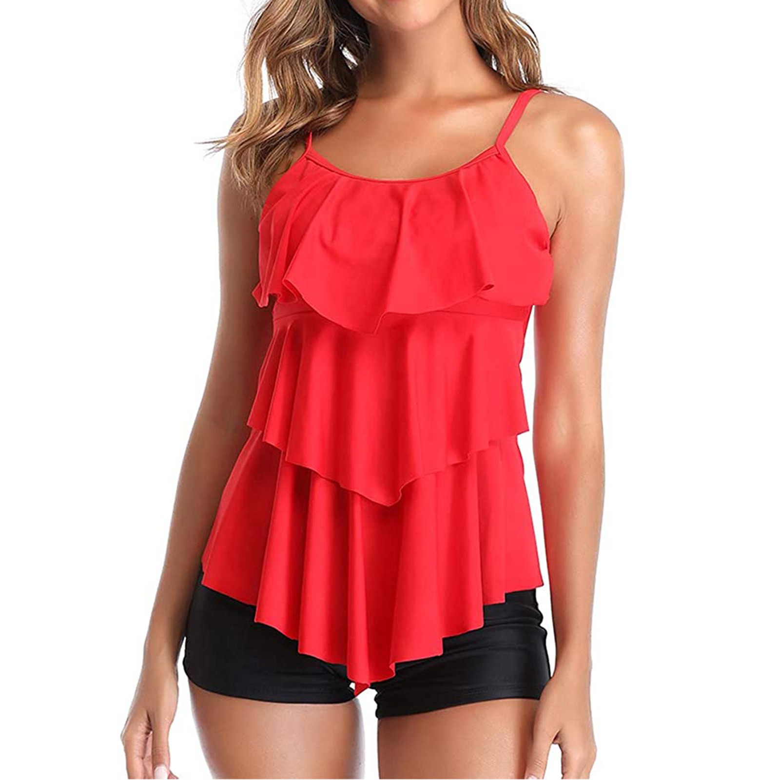 Woman Bikini Floral Print Tank - огляд і ціна Shorts