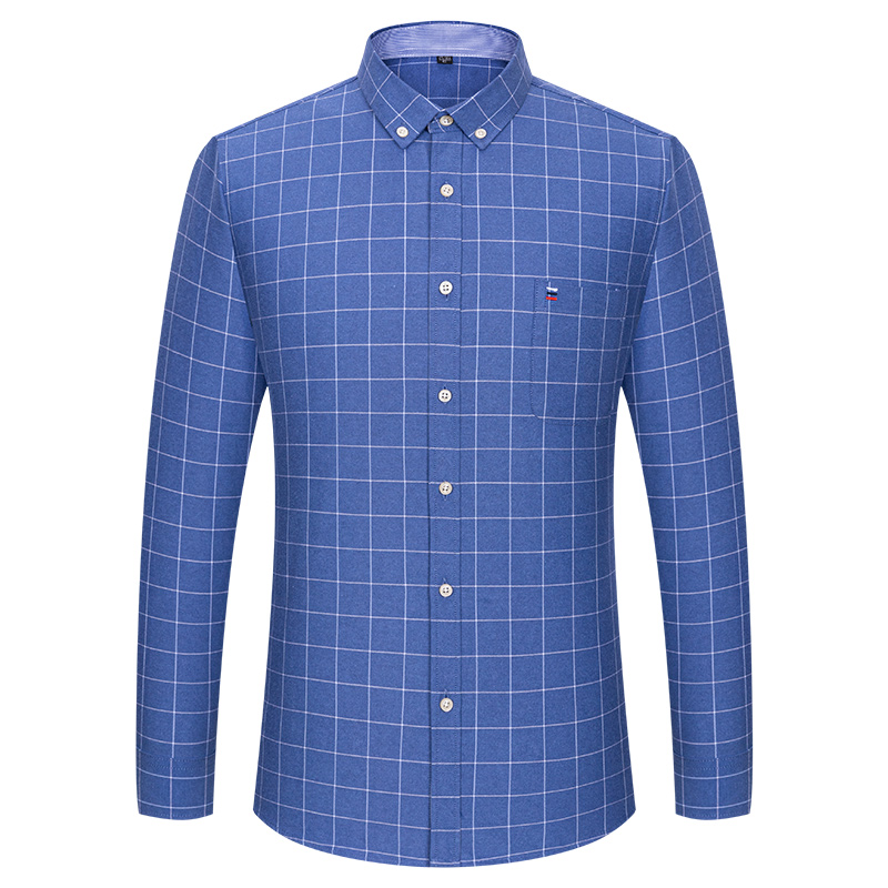 100% Pure Cotton Oxford Men St - огляд і ціна Oxford Cotton Casual Shirt Business