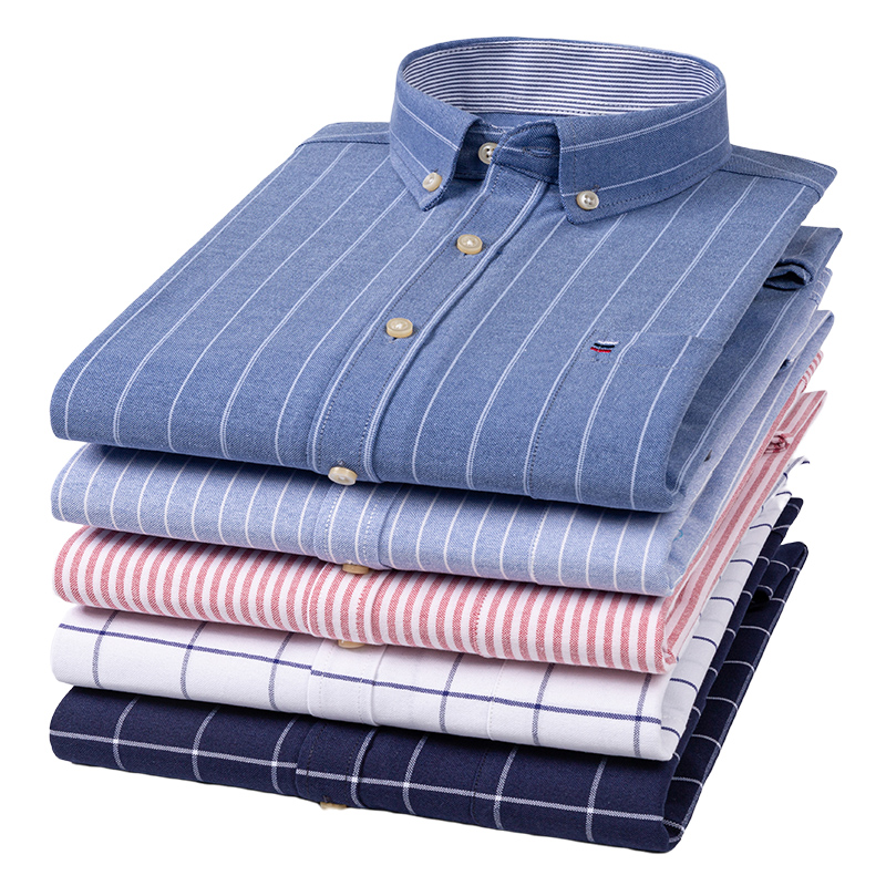 100% Pure Cotton Oxford Men St - огляд і ціна Oxford Cotton Casual Shirt Business