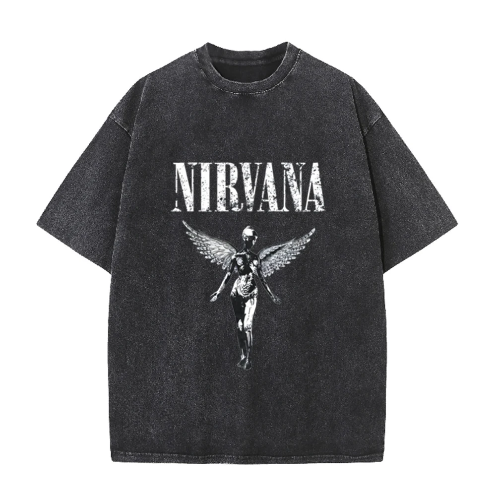 Retro Acid Wash Oversized T-sh - огляд і ціна Acid Wash Vintage Graphic T Shirt