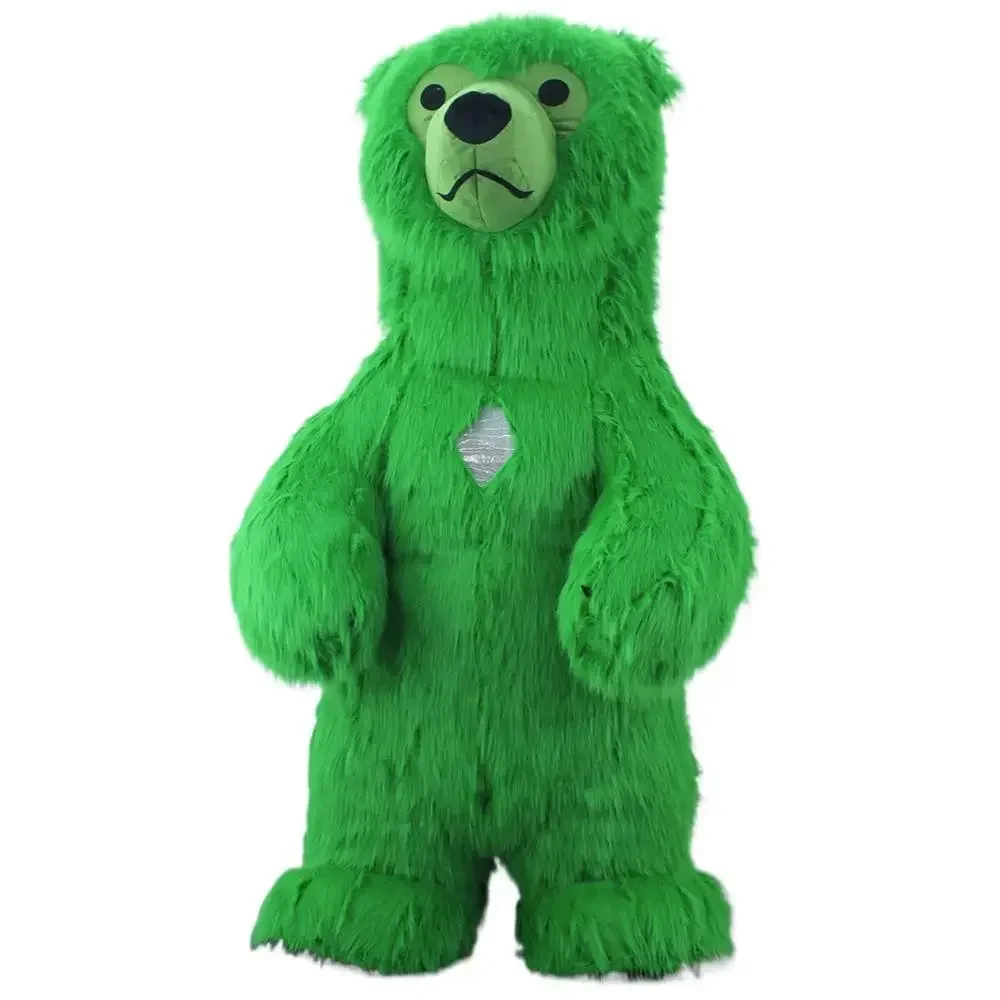 Furry Green Bear Inflatable Ma - огляд і ціна Suits