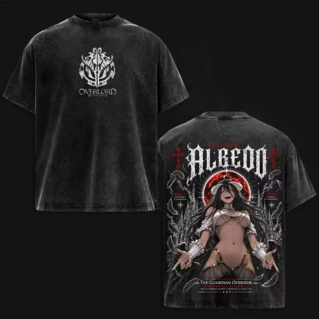 Albedo Overlord Graphic Tee, D - огляд і ціна Acid Wash Vintage Graphic T Shirt